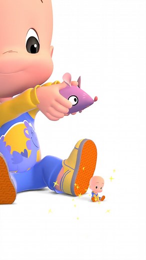 ¡Qué divertido! 😂 Cuquín es infinito 👶♾️ #CleoyCuquin #Cuquin #Caricaturas #Dibujosanimados #videoseducativos | Cleo y Cuquín- Familia Telerín