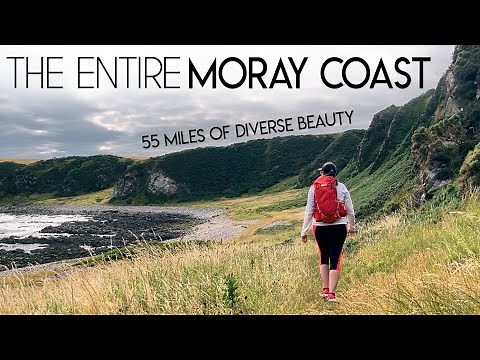 Walking 55 miles along Scotland's Moray Coast // A complete guide