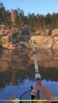 Russian fishing 4 catch arctic char spinning at kuori lake #russianfishing4 #rf4 #kuorilake #spining