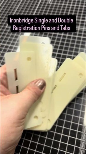 ✨ Snap Into Perfect Registration! ✨ Introducing our beautifully crafted registration pins and tabs