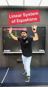 Unique, Infinite or No Solution? Solve Linear System of Equations in Seconds ⚡