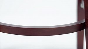 Carnegy Avenue 29.25 in. Mahogany Wood Seat/Mahogany Wood Frame Bar Stool CGA-XU-21653-MA-HD