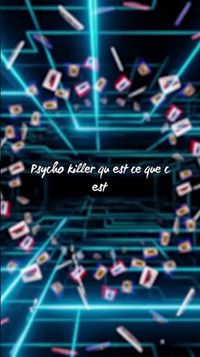 Talking Heads - Psycho Killer | Live (Lyrics)