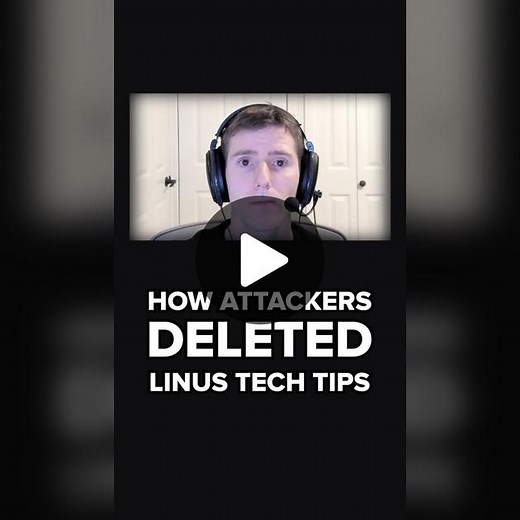 How Linus Tech Tips got Hacked #cybersecurity #programming #techtok #developer #hacking