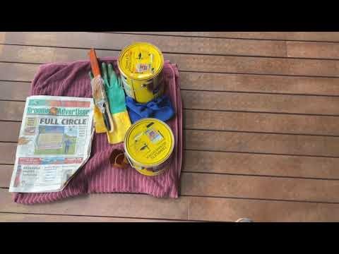 A DIY amateur video for a little bit of inspiration... Oiling my Decking Areas - the reality edit !