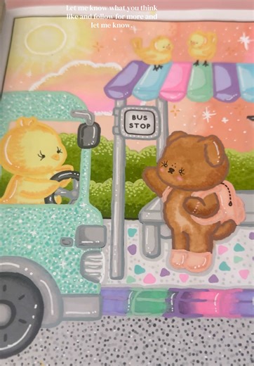 Covering EVERY black line on this page using acrylic markers 😬🫣 . . Book: @Berrie Coloring 🍓 vol 3 Markers : @Ohuhuart @GuangNa . . Have you tried this before? #colorwithme #coloringtutorial #acrylicmarkers #coloringvideos #berriecoloring