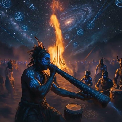 When the Fire Circle Pulls You Under — Tribal Psytrance Ritual #psytrance #tribaltrance #worldfusion