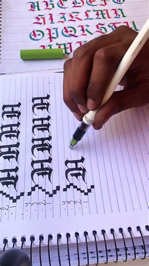 How to use a calligraphy pen step by step #calligraphy #drawing #artist #draw #writing #pencil