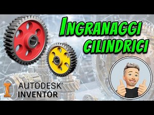 Inventor modeling 3D tutorial - Design Accelerator Inventor - Disegno ruote dentate cilindriche