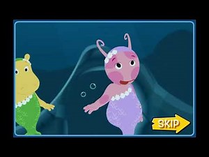 Let's Play The Backyardigans Mermaid Garden Matching