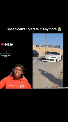 in2reels on Instagram: "See the disappointment in speeds face 💀 ishowspeed was at his absolute funniest in this livestream moment where after getting endlessly trolled by his fans, he completely lost the energy to keep up and just crashed out mid-stream, lying back with that iconic defeated look that instantly became meme-worthy, and the chat couldn’t stop spamming laughing emojis as the comments flooded in, turning the moment into a viral highlight that perfectly captures why darron watkins jr