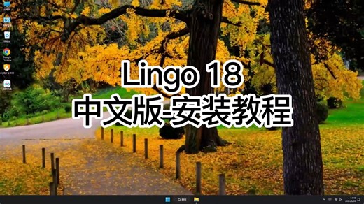 一步步教你装好Lingo 18教程，最新版Lingo 18安装指南！