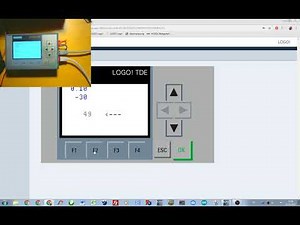 Siemens Logo TDE Tutorial 6, Displaybeleuchtung ein und aus Schalten, Tutorial