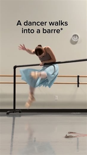 Twirls | A dancer walks into a barre* • • • #barre #ballet #etsy #comedy #pun | Instagram