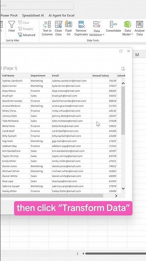 How to convert a PDF file to an Excel table! #excel #excelhacks #spreadsheets
