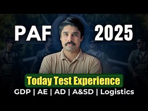 Pakistan Air Force Test Experience | GD Pilot | AE | AD | A&SD | Logistics