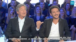 🚀🚀🚀 Vincent Dedienne triomphe partout où il passe : théâtre, one-man-show, radio, télévision. Même Patrick Sabatier ne lui résiste pas ! 💵 «J'ai gagné 5000 euros avec Sabatier !» > Thierry Ardisson dans "Salut les terriens !", 2014. | INA Arditube