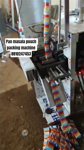 Vimal Pan Masala Pauch Packing Machine Supari || Gutkha kaise banta || hai pan masala kaise banaye