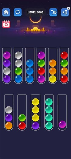 Ball Sort Puzzle Level 5488