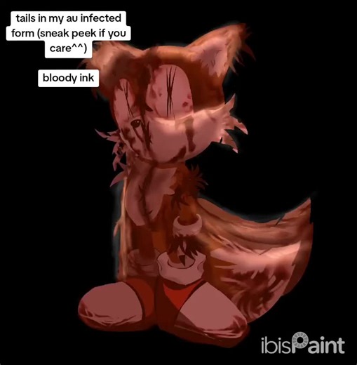 Tails In My AU: Infected Form Speedpaint