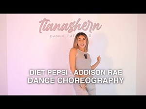 Diet Pepsi - Addison Rae Dance | Beginner Choreography