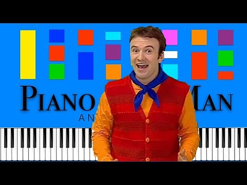CBeebies - Big Cook Little Cook Theme Song (Slow Easy Medium) Piano Tutorial 4K