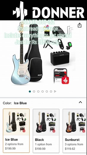 Donner DST-152 Starter Package at Rs 25500