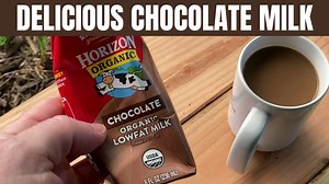 Watch Horizon Organic Lowfat Chocolate Milk - Full Review on Amazon Live