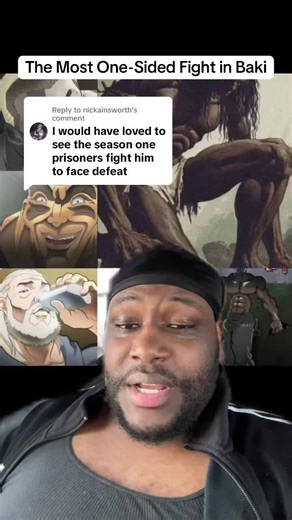 Replying to @nickainsworth #greenscreen the most one-sided fight in Baki. #Baki #bakihanma #MetroMXD #fyp