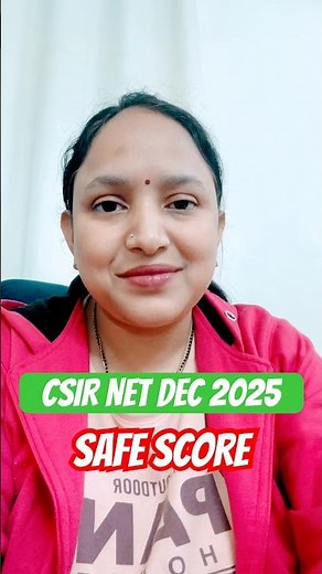 CSIR NET Dec 2025 | Kitne Marks pe JRF mileage | Safe Score to qualify JRF #csirnetdec2025 #csirnet