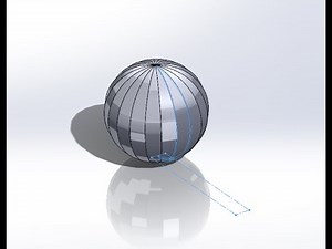 How to modeling sheet metal sphere