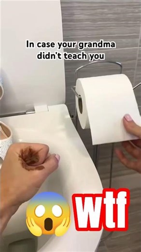 Grandma's "How to Wipe" Tutorial Went VERY Wrong... 💀