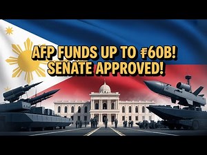 Senate Boosts AFP Modernization to ₱60B for 2026! | Will Bicam Cut the Budget?,,😯