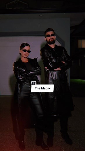 Neo & Trinity Halloween Costume Ideas