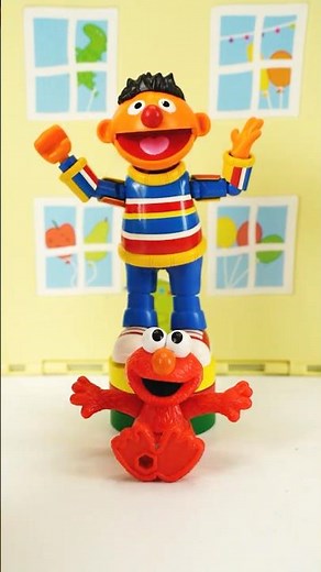 Satisfying Experience with Sesame Streer Collection #short #toy #funny