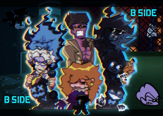 B-Side腐化...FNF中质Mod-Corruption B-SIDE REMIXES [DEMO]全流程手打演示