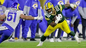 Even with key injuries in the offensive line, the Green Bay Packers remained committed to the run game against the Rams. Here’s how Aaron Rodgers and Co. earned their ninth win of the season. | NFL