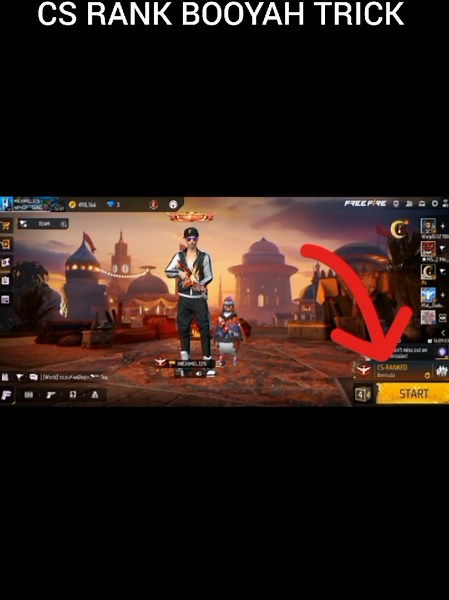 CS Rank Booyah Trick in Free Fire Explained