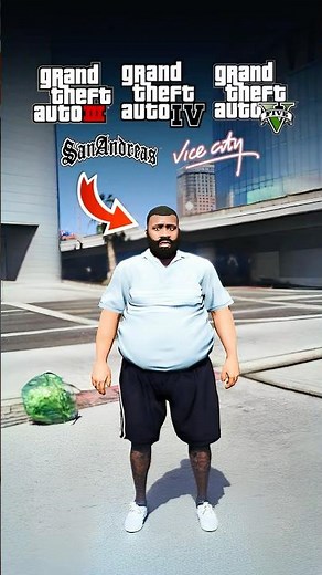 What Happens If You Eat Too Much in Every GTA Games.....?🍕😱