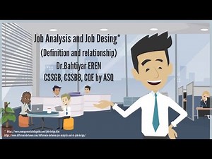 5. Job analysis and job design.