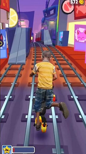 Subway Surfers Game Real Life Game Play #subwaysurfers #shortvideo