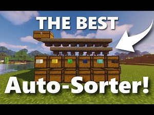 Simple & EASY Minecraft Item Auto-Sorter