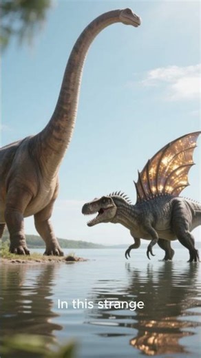 You Won’t Believe What a Brachiosaurus × Spinosaurus Hybrid Would Look & Behave Like!