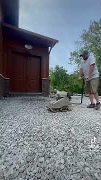 Step by step process doing a full permeable install using Unilock pavers.