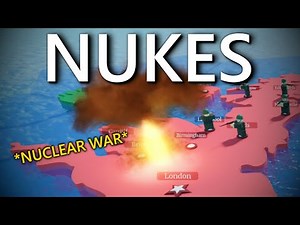 NUKES in Roblox Conquer The World WW2