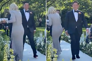Step-mother-in-law ‘ruins wedding’ by walking down the AISLE