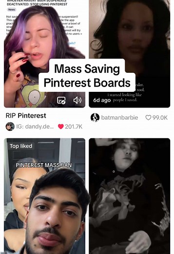 #stitch with @IG: dandy.demon How to save your pinterest pins before you get deactivated! If your account is already deactivated you can start using cosmos for free today 🌻 #cosmos #pinterest #pinterestboard #inspiration #pinterestdeactivated #pinterestban #pinterestaesthetic #moodboard #greenscreen