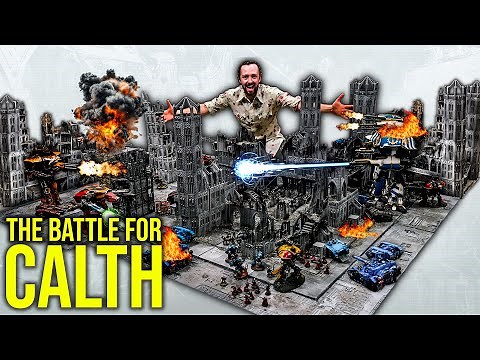 The biggest Warhammer Battle in YouTube History! | Horus Heresy 40,000pt Mark of Calth Campaign [4]