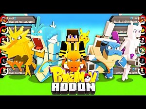 MOST EPIC POKEMON MOD FOR MINECRAFT PE !