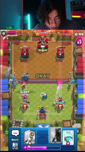 clash royale magic archer lines up perfectly 😭